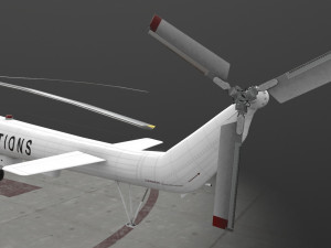 mi-8mtv united nations 3D 模型