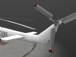 mi-8mtv united nations 3D Model
