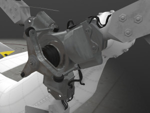 mi-8mtv united nations 3D 模型