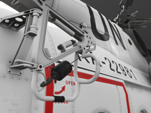 mi-8mtv united nations 3D 模型