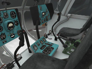 mi-8mtv united nations 3D Model