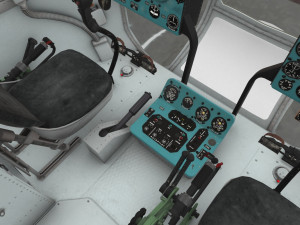 mi-8mtv united nations 3D 模型