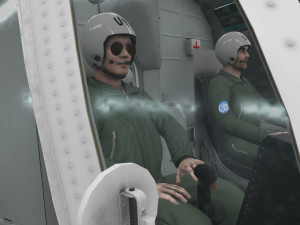 mi-8mtv united nations animated 3D Model