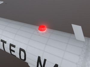 mi-8mtv united nations animated 3D Model