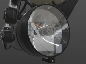 spectrolab sx-16 searchlight 3D Model