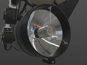 spectrolab sx-16 searchlight 3D Model