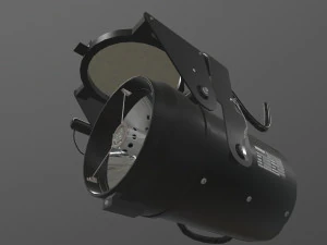 spectrolab sx-16 searchlight 3D Model