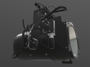 spectrolab sx-16 searchlight 3D Модель