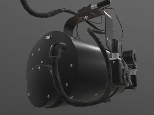 spectrolab sx-16 searchlight 3D Model