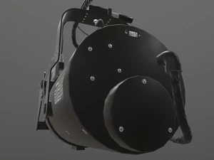 spectrolab sx-16 searchlight 3D Model