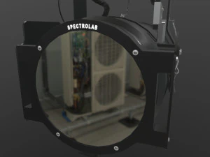 spectrolab sx-16 searchlight 3D Model