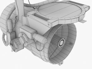 spectrolab sx-16 searchlight 3D Model