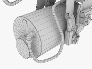 spectrolab sx-16 searchlight 3D Model