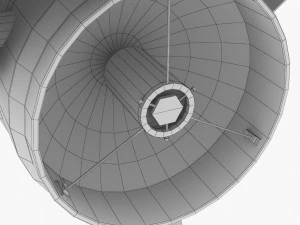 spectrolab sx-16 searchlight 3D Model