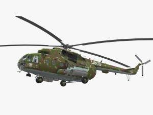 mi-17 slovak air force 3D 모델