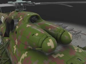 mi-17 slovak air force Modèle 3D