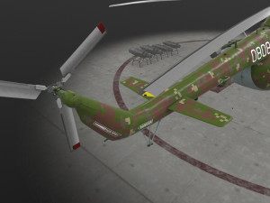 mi-17 slovak air force Modèle 3D
