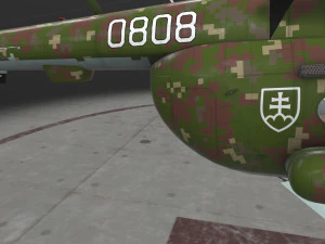 mi-17 slovak air force 3D Model