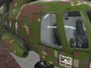 mi-17 slovak air force 3D Model