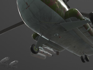 mi-17 slovak air force Modèle 3D