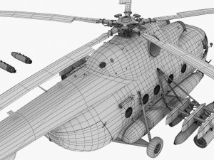 mi-17 slovak air force Modèle 3D