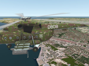 mi-17 slovak air force animated 3D Model