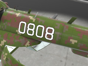 mi-17 slovak air force animated 3D Model