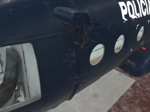 Mi-17 Mexican Police --237-- 3D Model