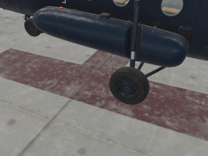 mi-17 mexican police 3D Model