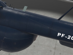 mi-17 mexican police 3D Model