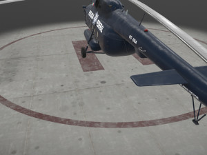 mi-17 mexican police 3D Model