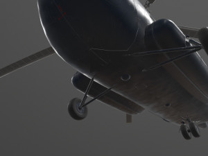 mi-17 mexican police 3D Model