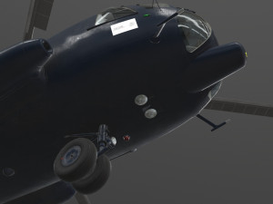 mi-17 mexican police 3D Model