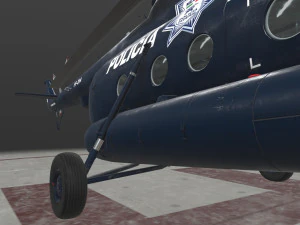Mi-17 Mexican Police --237-- 3D Model
