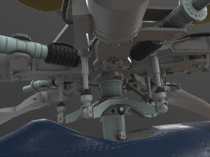 mi-17 mexican police 3D Model