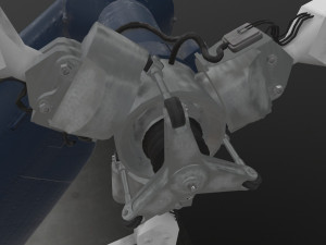 mi-17 mexican police 3D Model
