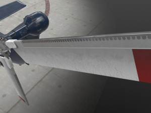 mi-17 mexican police animated Modelo 3D