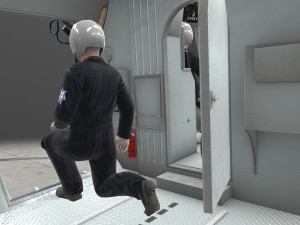 mi-17 mexican police animated Modelo 3D