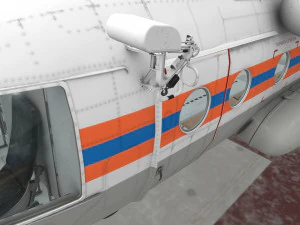 Mi-8MTV Russian Emercom --232-- 3D Model