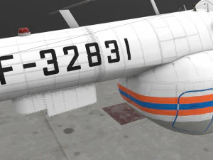 Mi-8MTV Russian Emercom --232-- 3D Model