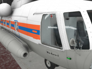 mi-8mtv russian emercom 3D Model