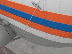 Mi-8MTV Russian Emercom --232-- 3D Model