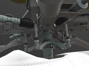 Mi-8MTV Russian Emercom --232-- 3D Model