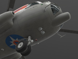 mi-8mtv russian emercom 3D Model