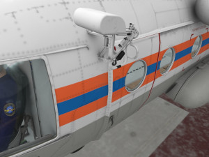 mi-8mtv russian emercom animated Model 3D