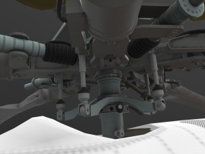 mi-8mtv russian emercom animated Model 3D
