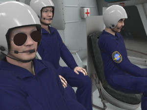 mi-8mtv russian emercom animated Model 3D