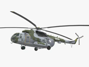mi-17 tschechische luftwaffe 3D Modell