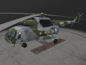 Mi-17 Czech Air Force --236-- 3D Model