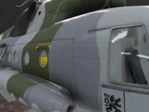 mi-17 czech air force Modello 3D